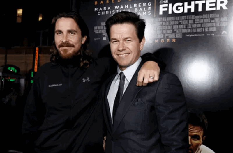 Christian Bale and Mark Wahlberg