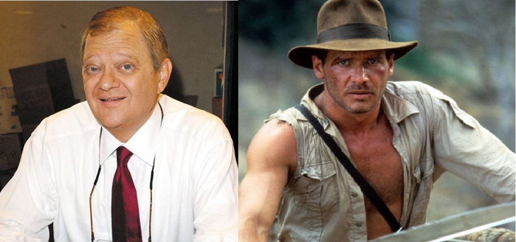 Harrison Ford and Tom Clancy