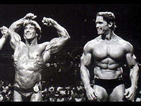 Franke Zane and Arnold Schwarzenegger