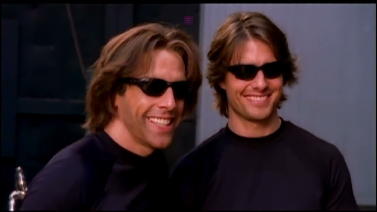 Tom Cruise and Ben Stiller in Mission: Impossible parody