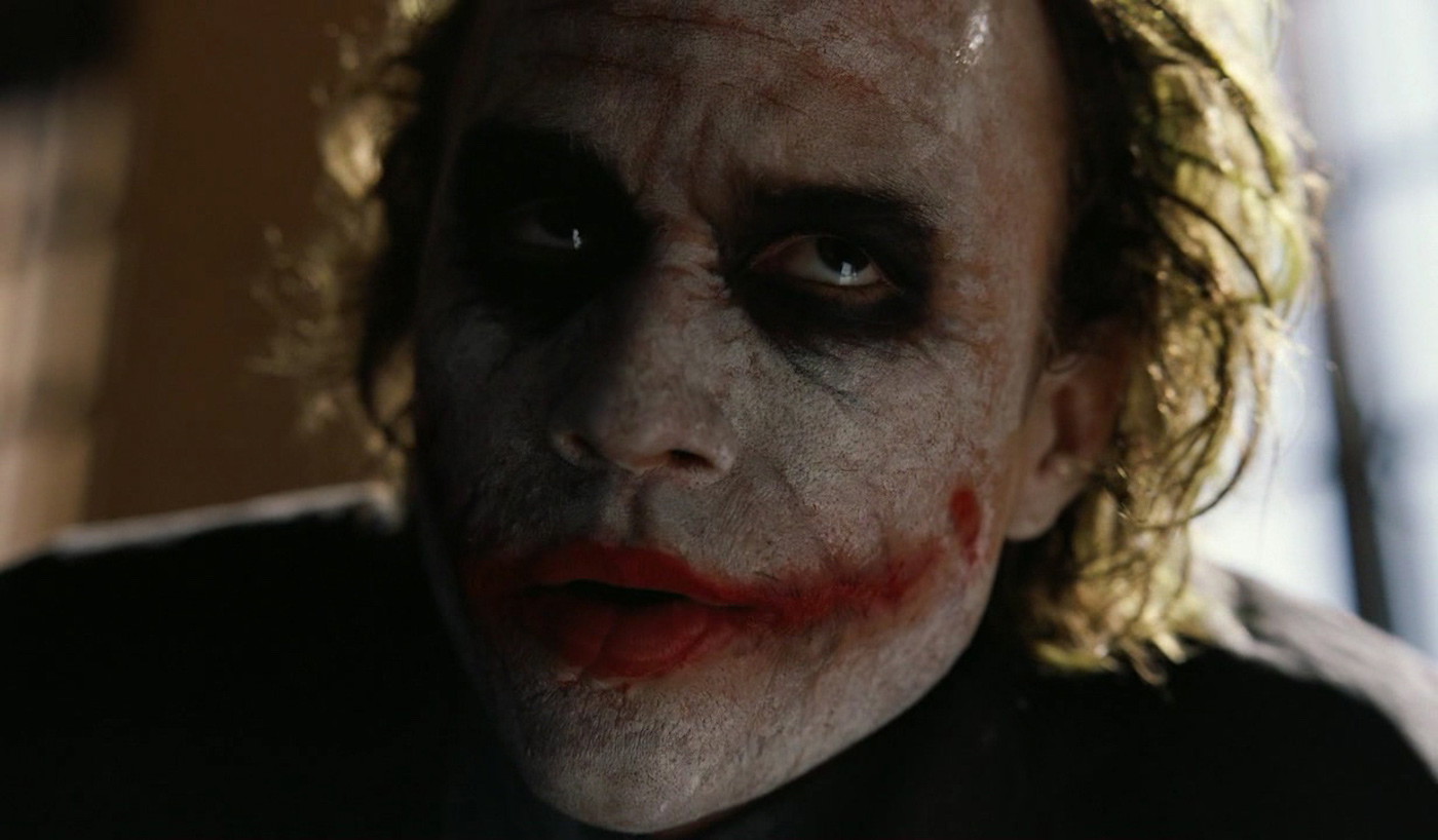 Heath Ledger as Joker in The Dark Knight (2008)