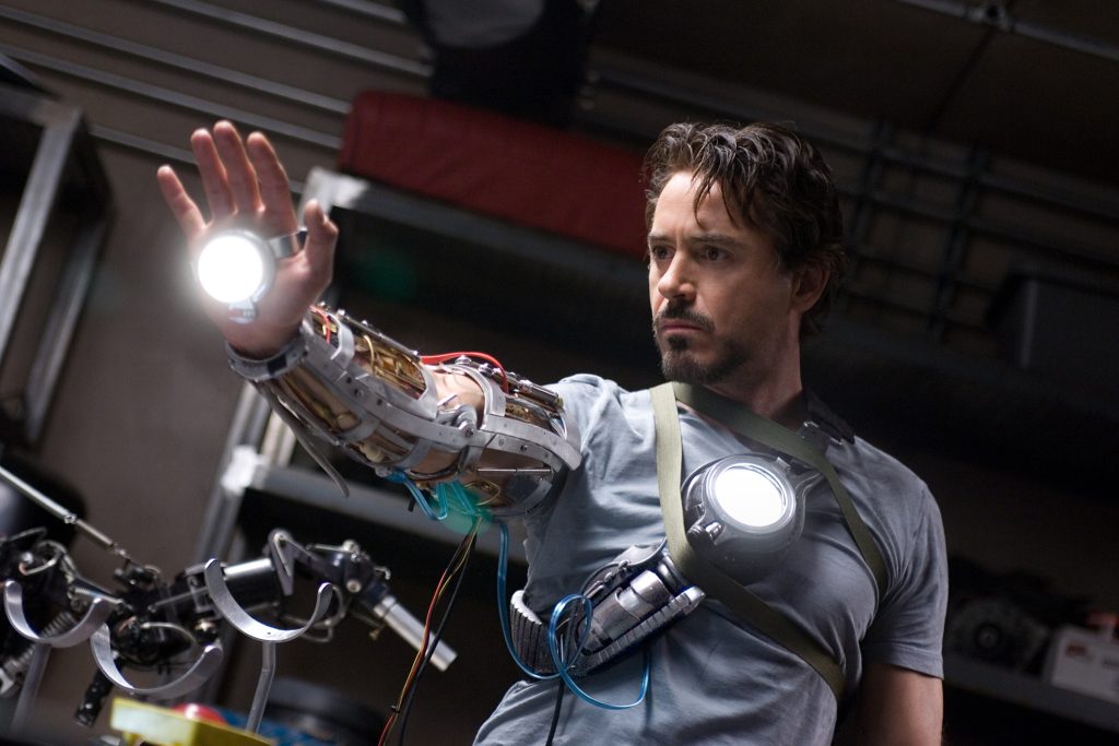 Robert Downey Jr as Iron Man