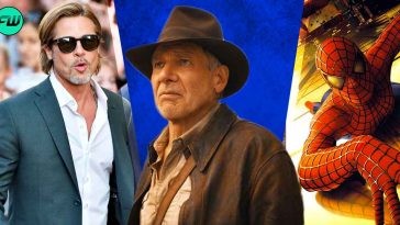 Harrison Ford's Indiana Jones Co-Star Left Brad Pitt's $487M Movie Reboot After Clashing With Spider-Man Actor