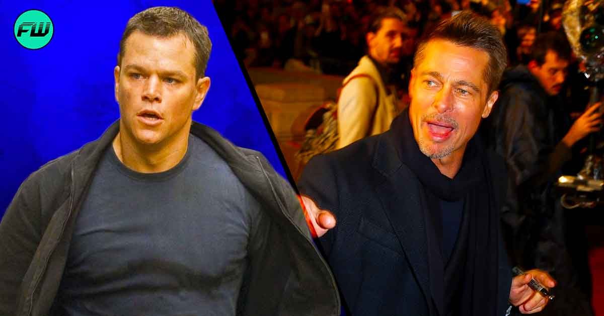 Matt Damon Pitied Brad Pitt after Witnessing “Insane level of aggression” He Faced on a Daily Basis