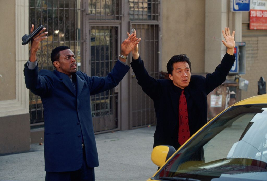 Chris Tucker and Jackie Chan in Rush Hour