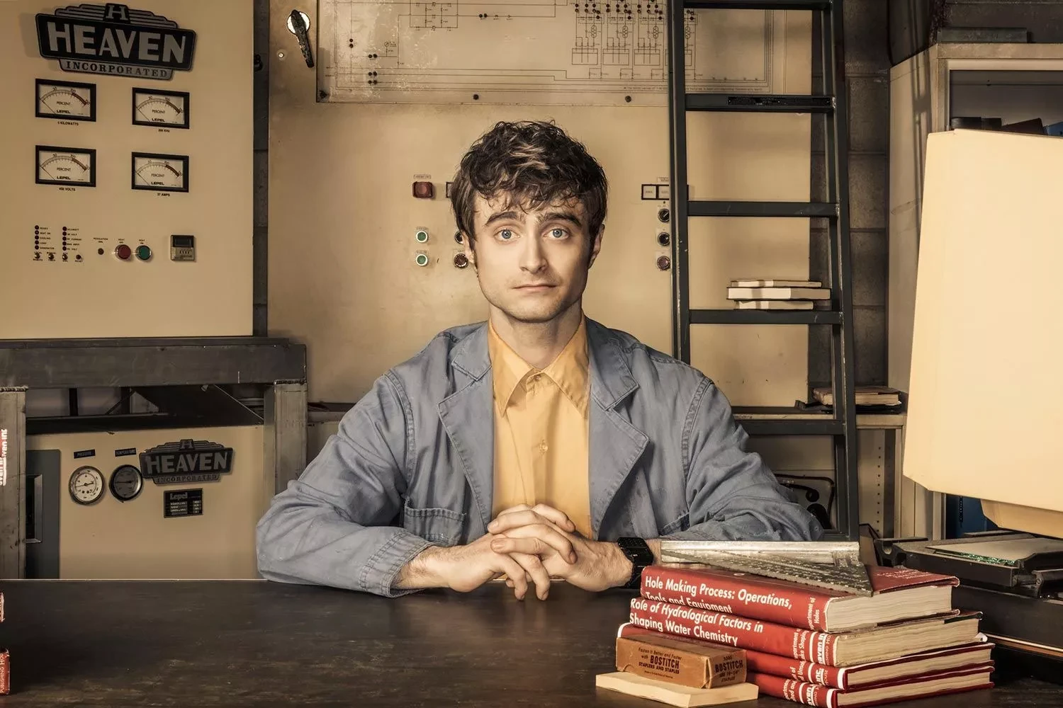 Radcliffe in a still from his show Miracle Workers