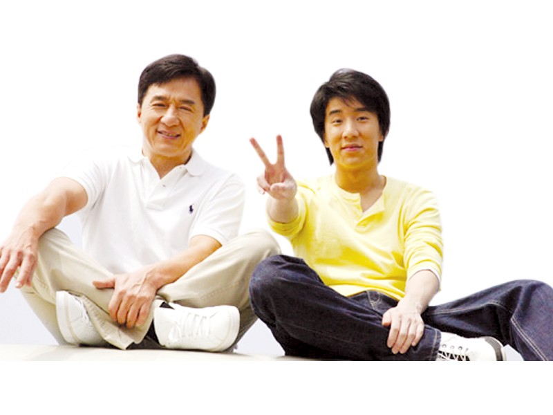 Jackie Chan and Jaycee Chan