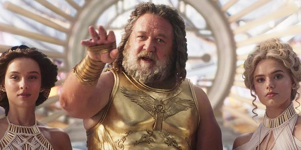 Russell Crowe as Zeus
