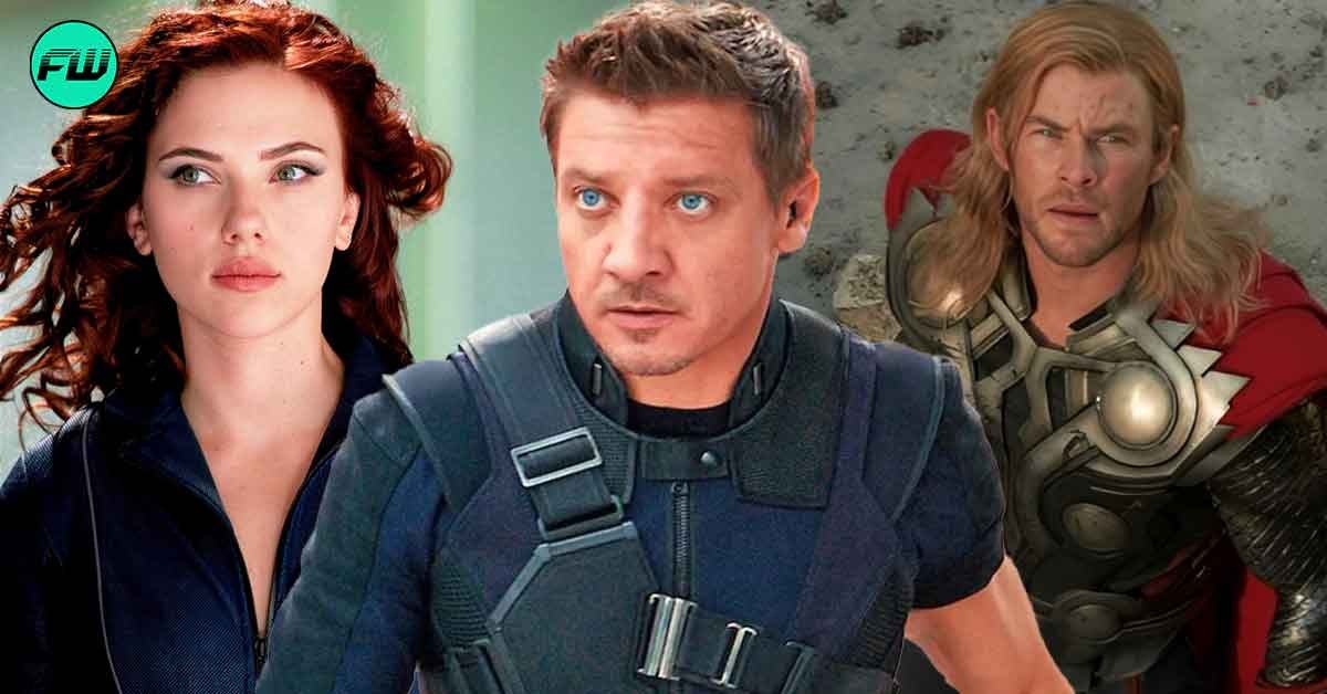 "That’s going to get me in trouble": Jeremy Renner Was Creeped Out While Working With Chris Hemsworth, Scarlett Johansson and Other Avengers Stars