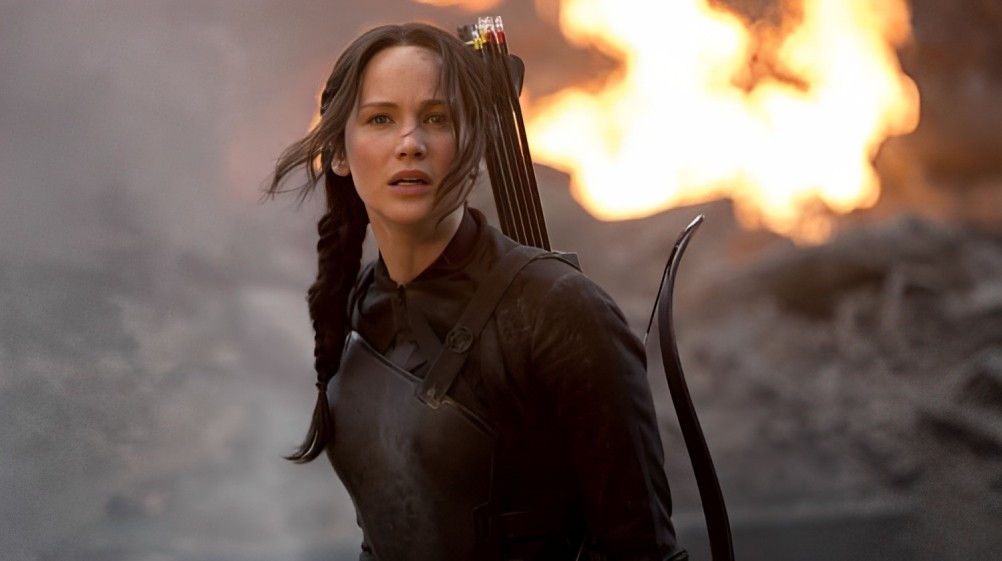 Jennifer Lawrence as Katniss Everdeen