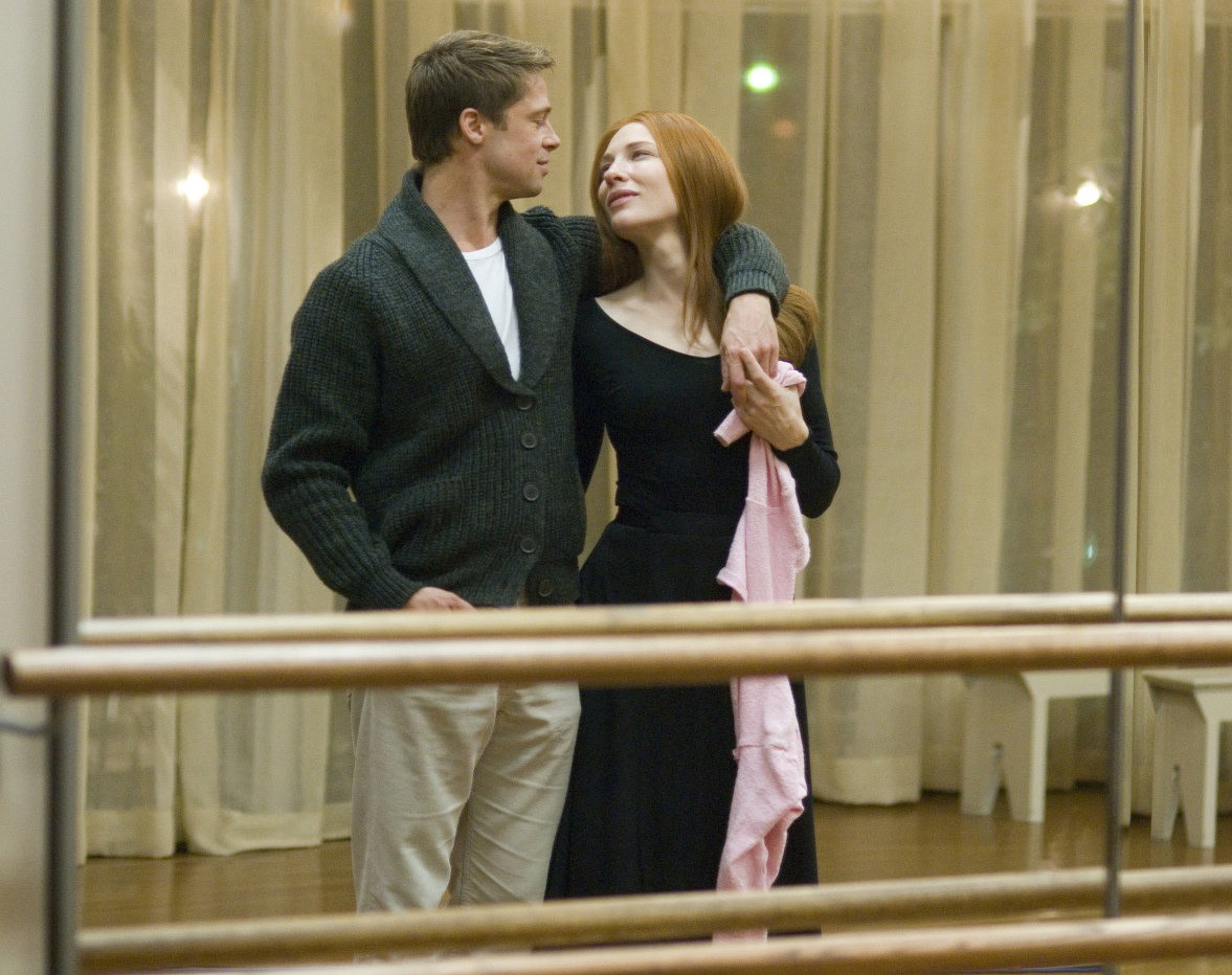 Brad Pitt and Cate Blanchett in The Curious Case of Benjamin Button