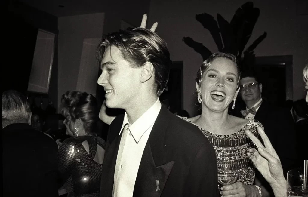 Leonardo DiCaprio's friends claim he had a massive crush on Sharon Stone