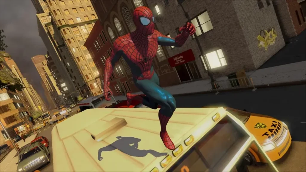Running on top of a bus? Only in a cutscene for TASM 2 game.
