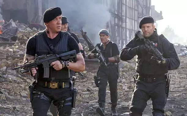 A still from The Expendables franchise