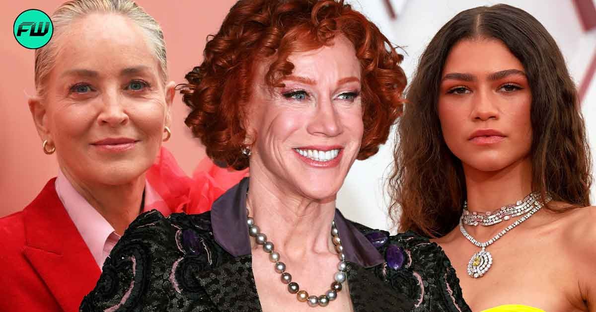 “I wouldn’t have said the joke”: Sharon Stone’s Archenemy Kathy Griffin Claimed She Would’ve Never Cracked Controversial Zendaya Joke Despite Her Past History