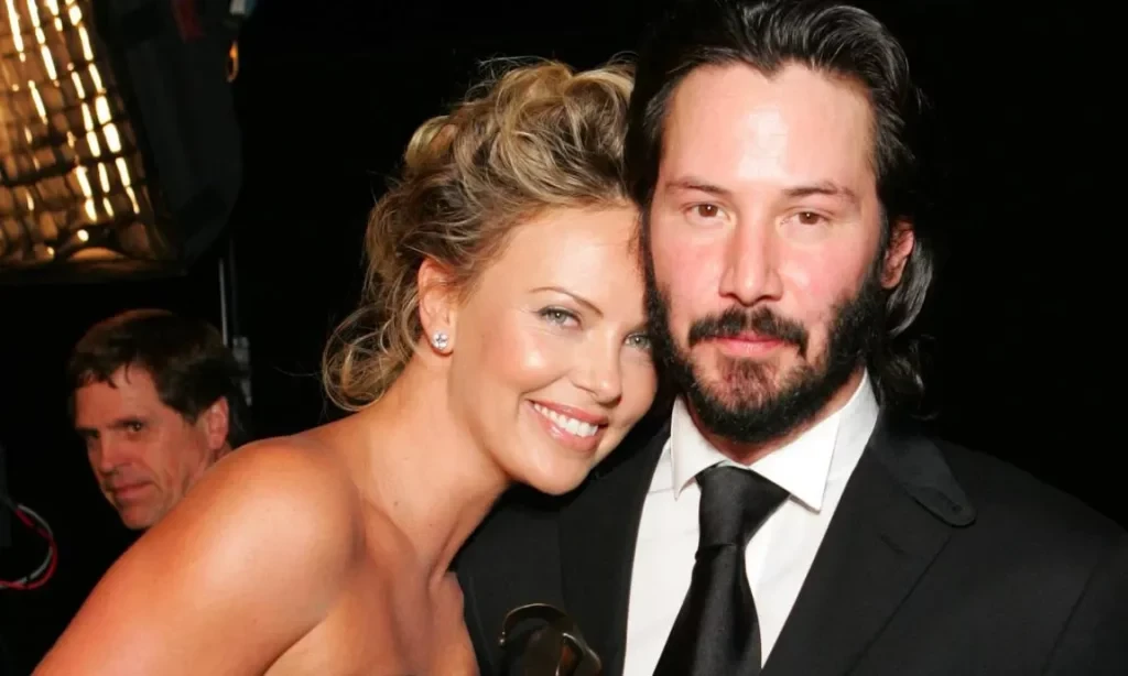 Charlize Theron daydreamed about defeating Keanu Reeves in combat during their training together
