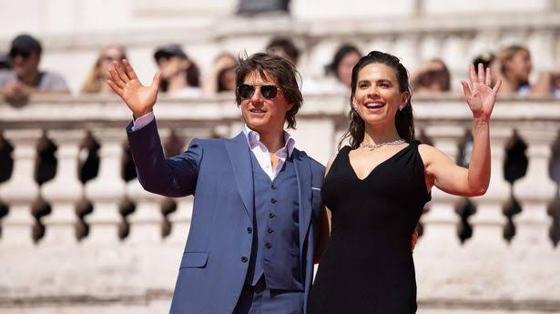 Tom Cruise and Hayley Atwell