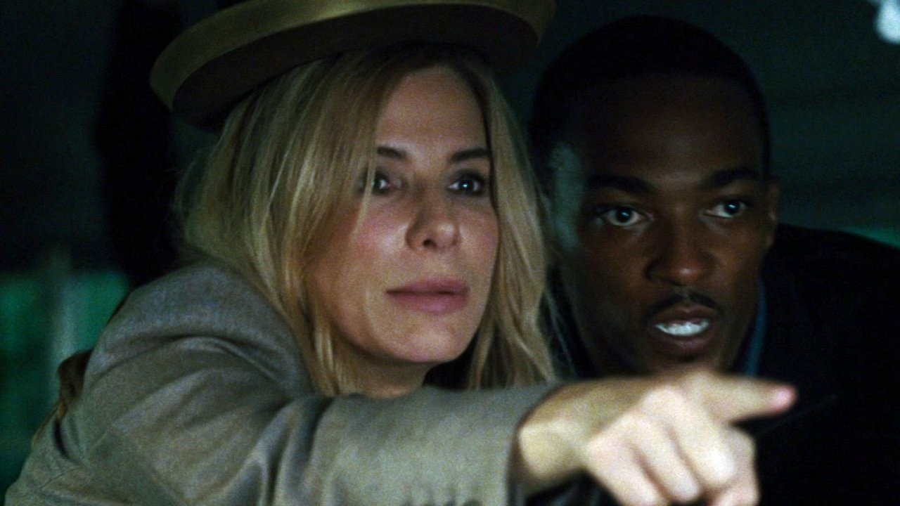 Anthony Mackie and Sandra Bullock in Our Brand Is Crisis (2015)