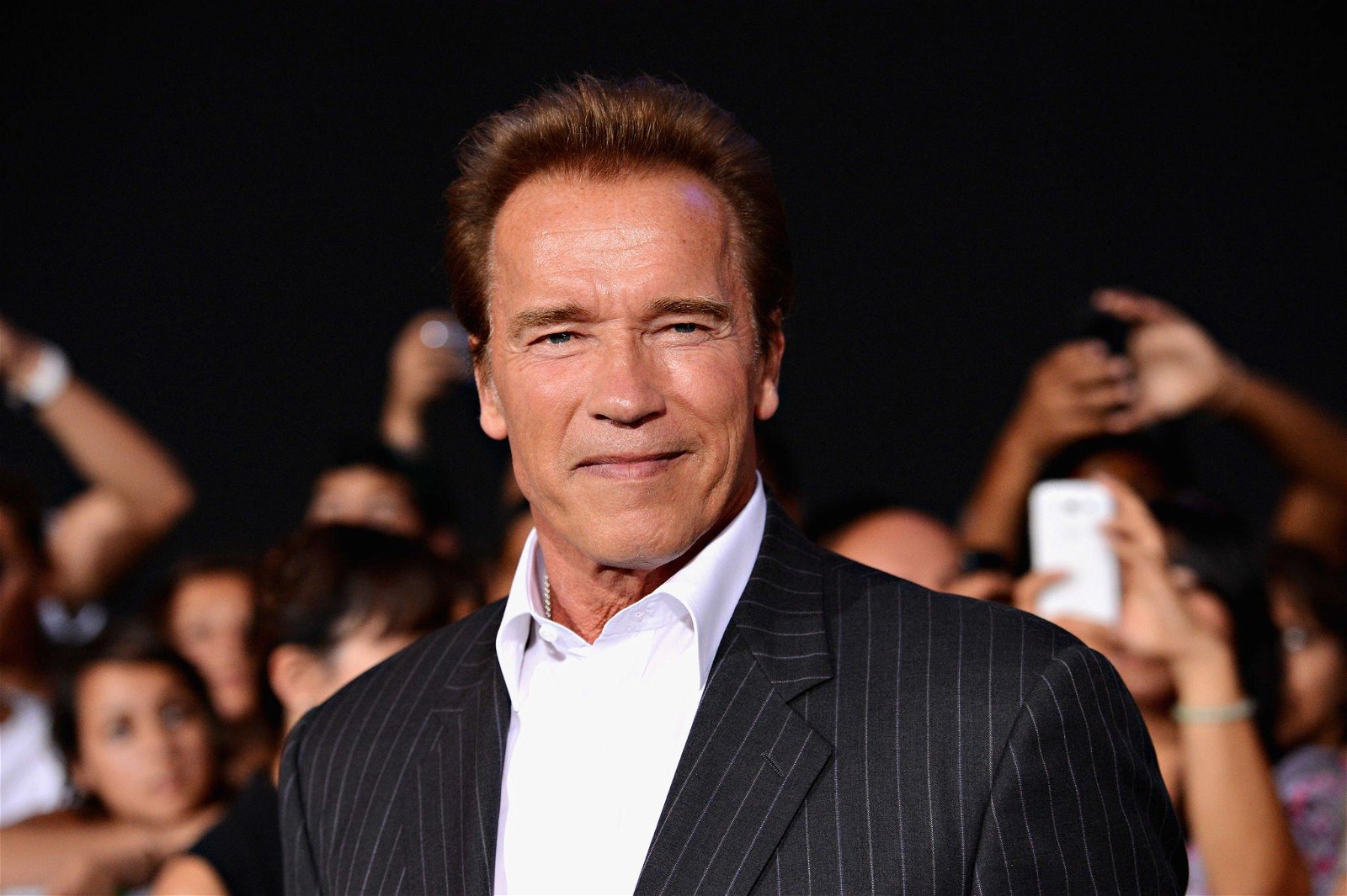 Arnold Schwarzenegger The Expendables 2 premiere