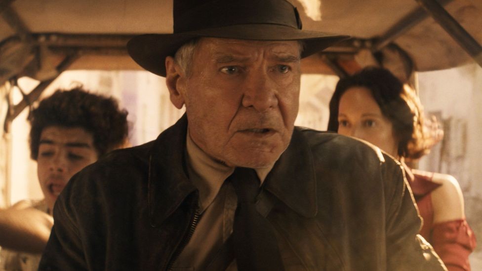 A still from Indiana Jones and the Dial of Destiny
