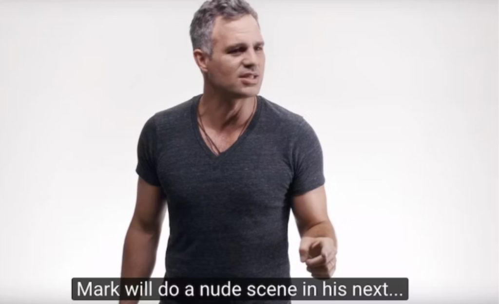 Robert Downey Jr Promised Mark Ruffalo Will be Naked in Next MCU Movie