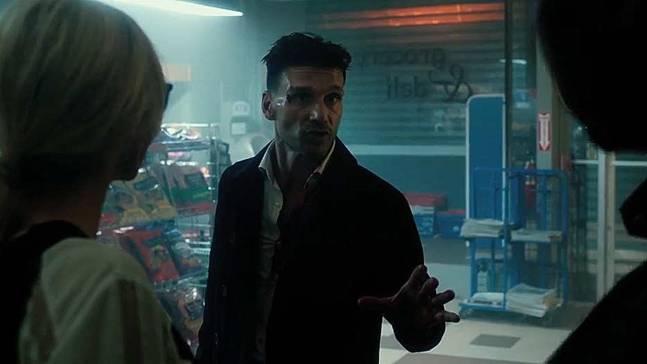 Frank Grillo in a still from The Purge franchise