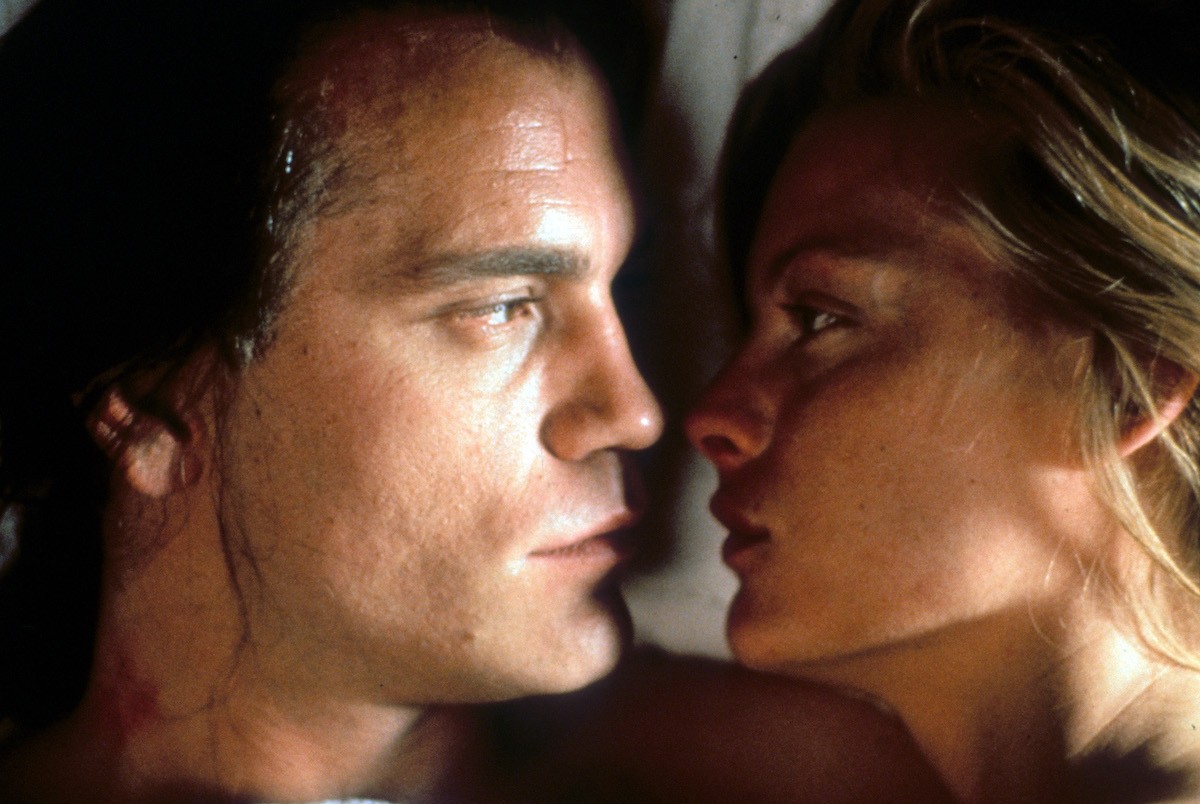 Michelle Pfeiffer and John Malkovich in Dangerous Liaisons