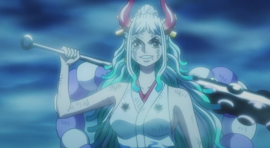 Yamato (Saori Hayami) stands triumphant in One Piece Episode 1067