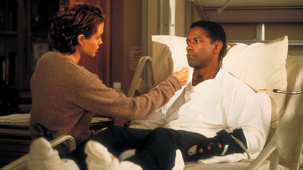 Angelina Jolie and Denzel Washington 