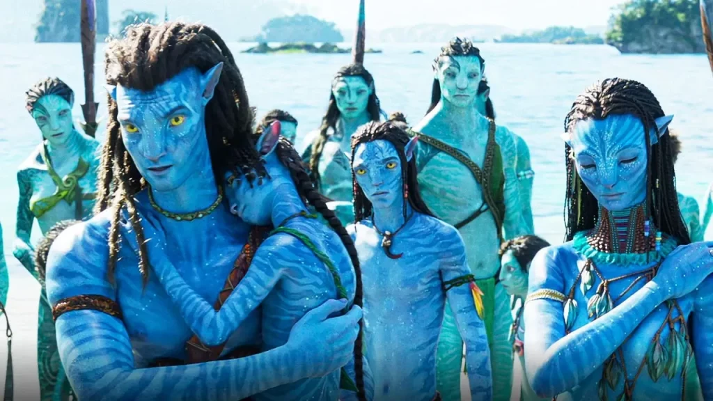 A still from Avatar: The Way of Water