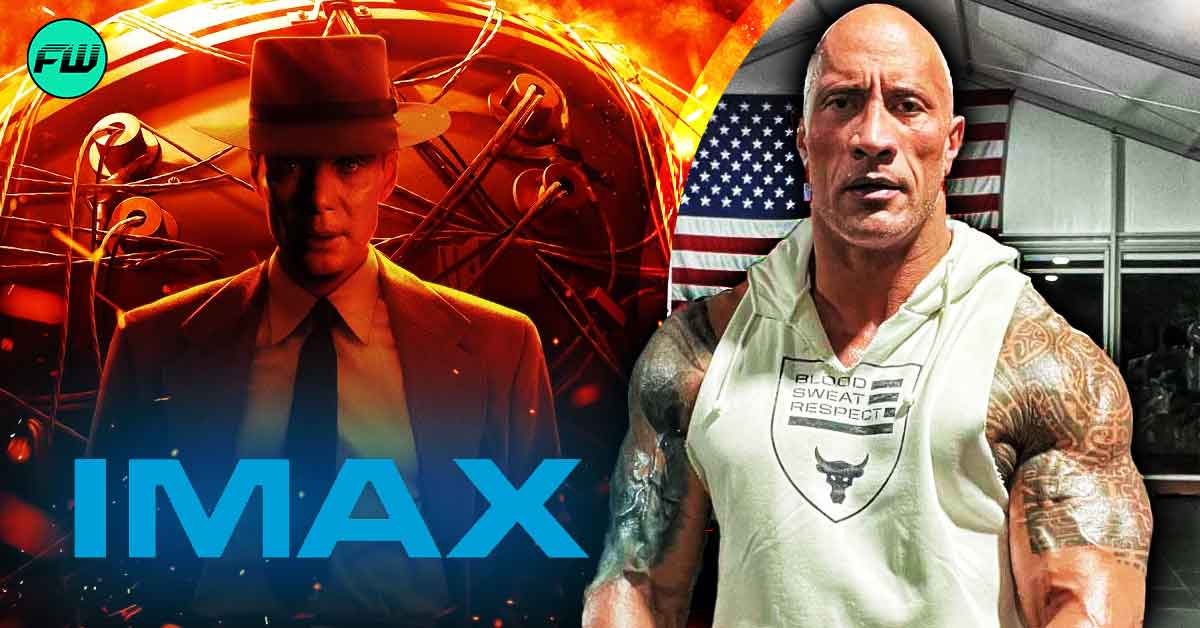 Oppenheimer's 11 Mile Long Imax Print Weighs 2.3X More Than 260 lbs Gargantuan Muscle Mountain Dwayne Johnson