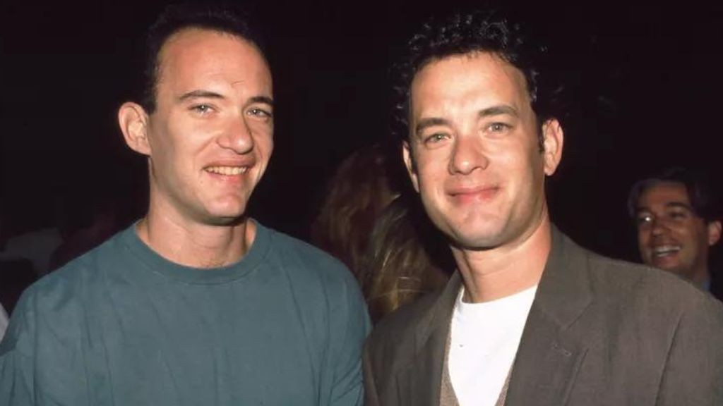Jim Hanks with brother Tom Hanks