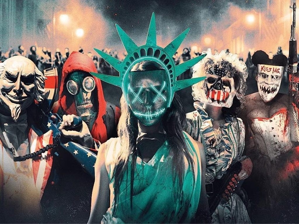 A poster for The Purge: Election Year (Image Via IMDb)