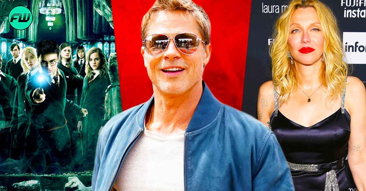 Brad Pitt Helped Harry Potter Star Get Role in His $101M Cult Classic After Firing Courtney Love for Refusing Him to Play Her Dead Husband 
