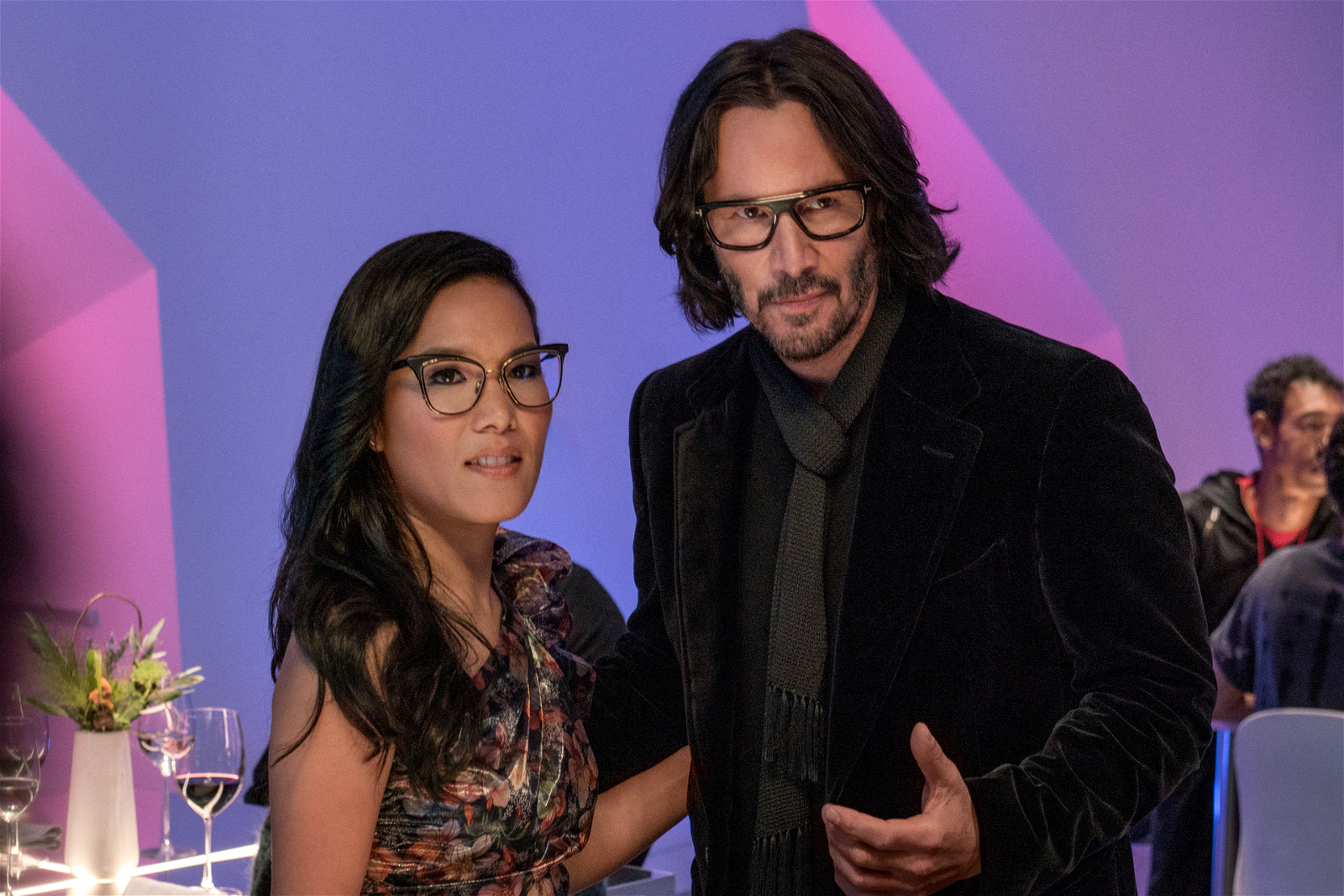 Keanu Reeves and Ali Wong in Always Be My Maybe (2019).