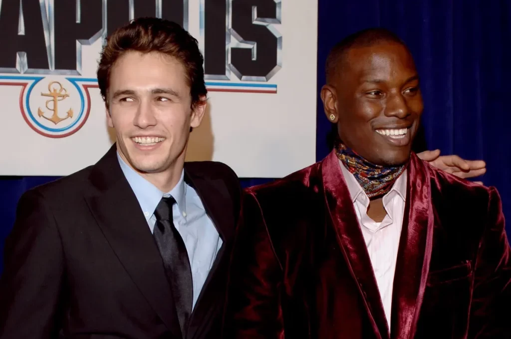 Tyrese Gibson and James Franco