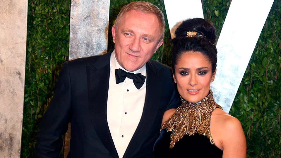 Salma Hayek and her husband