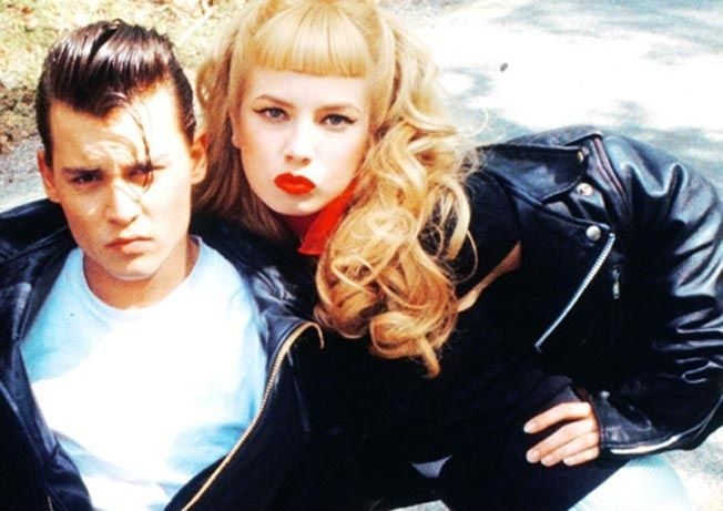 Johnny Depp and Traci Lords in Cry-Baby