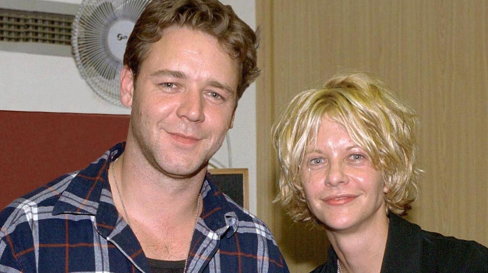 Meg Ryan and Russell Crowe