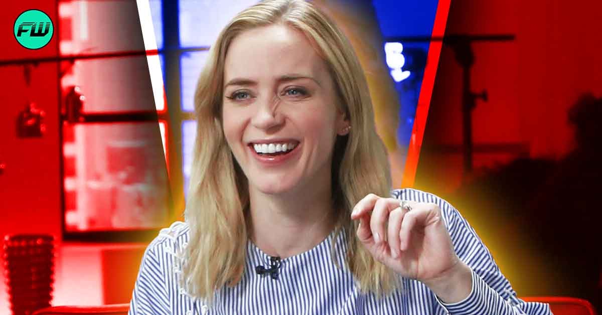Emily Blunt Could Not Keep a Straight Face on After Fan's Strange Gesture That Looked Deeply Vulgar