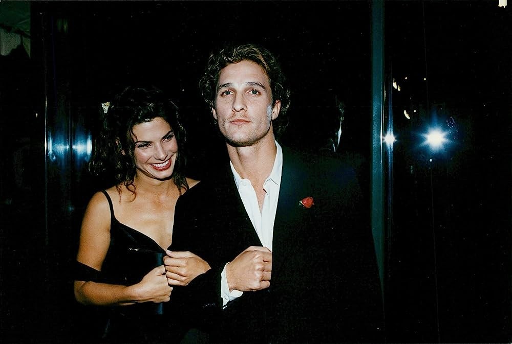 Matthew McConaughey with Sandra Bullock 