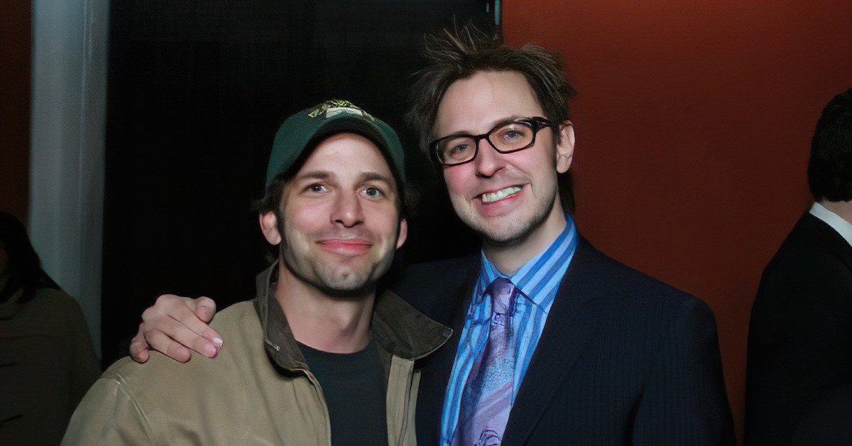 Directors James Gunn and Zack Snyder