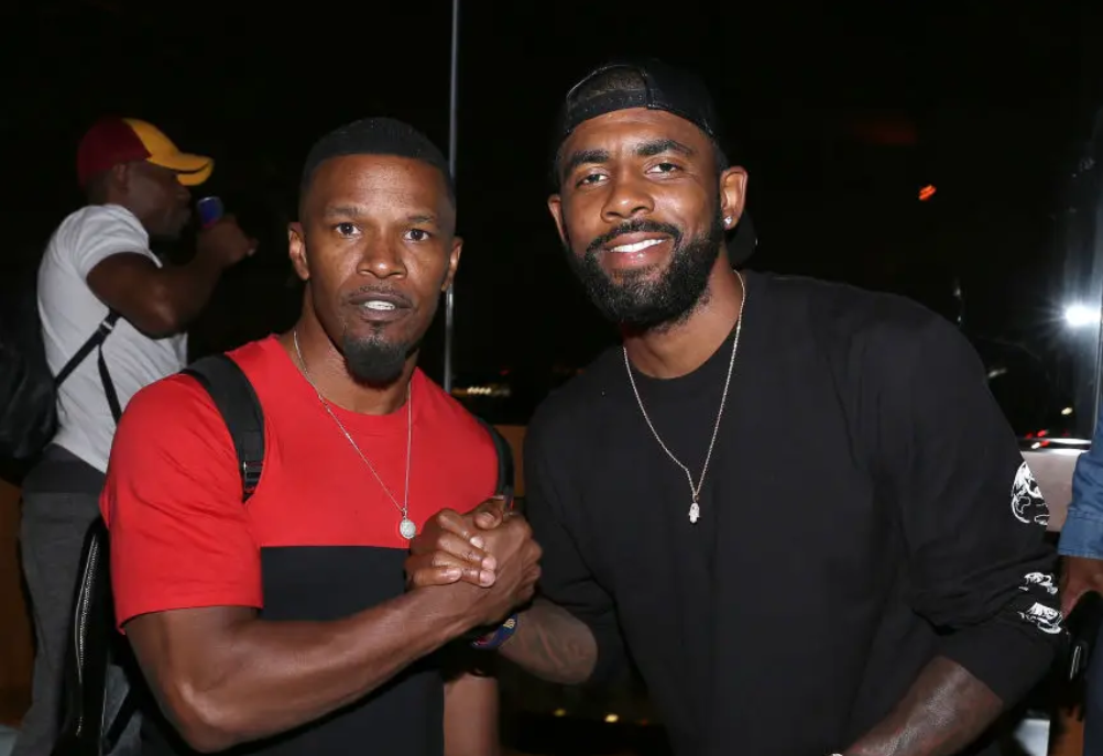 Jamie Foxx once held Kyrie Irving's birthday party at his crib