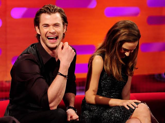 Chris Hemsworth and Natalie Portman