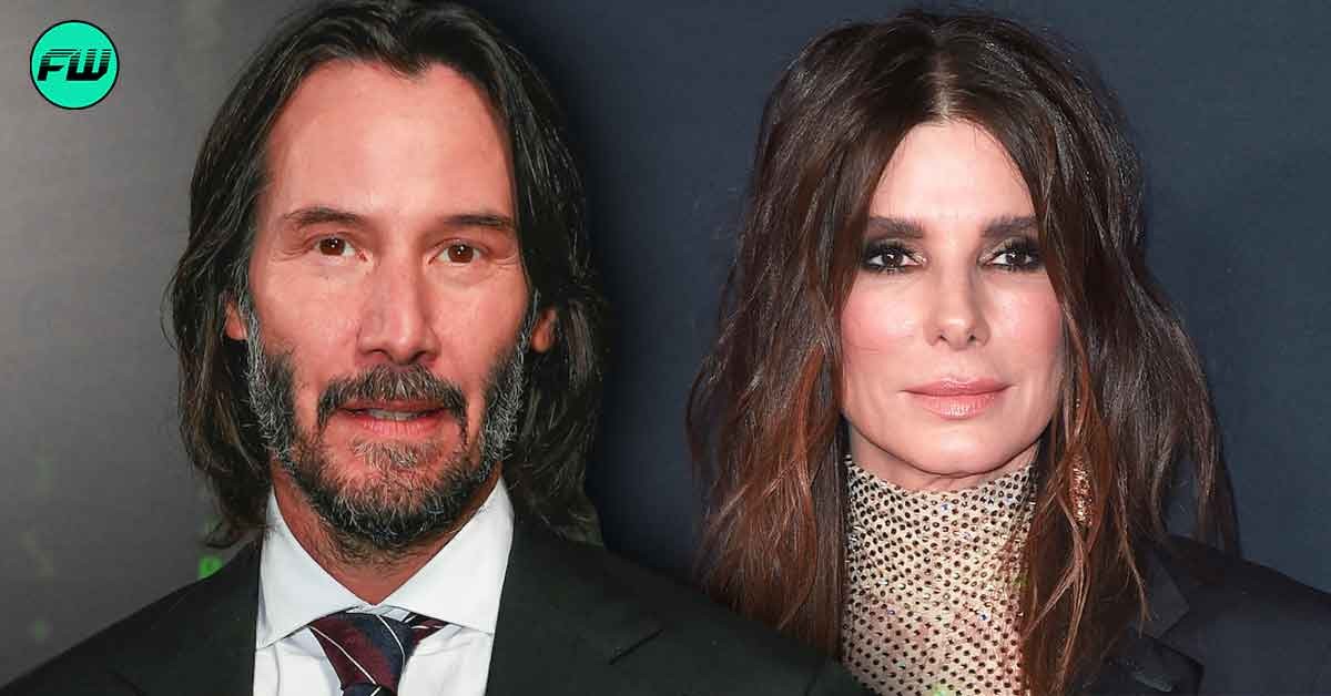 Even Keanu Reeves’ Imaginary Romantic Night With Crush Sandra Bullock Ends With Guns and Action