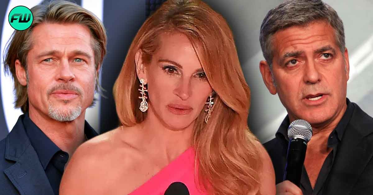 Julia Roberts Became Collateral Damage in George Clooney and Brad Pitt’s Prank Wars Despite Her Pregnancy