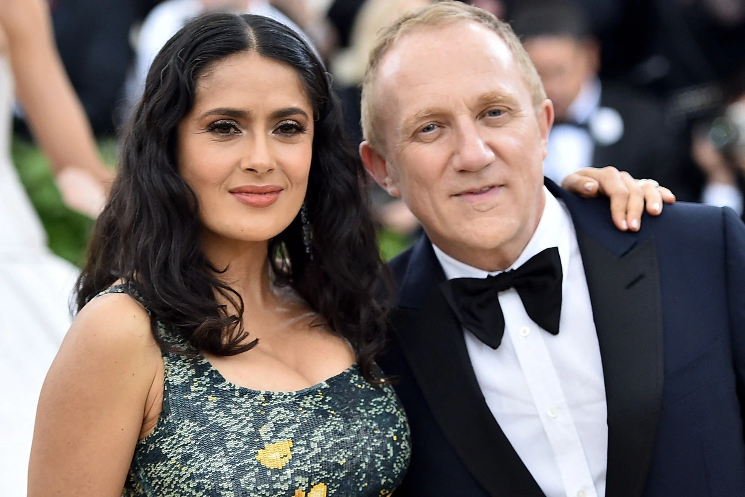 Salma Hayek has been happily married to her husband François Henri-Pinault 