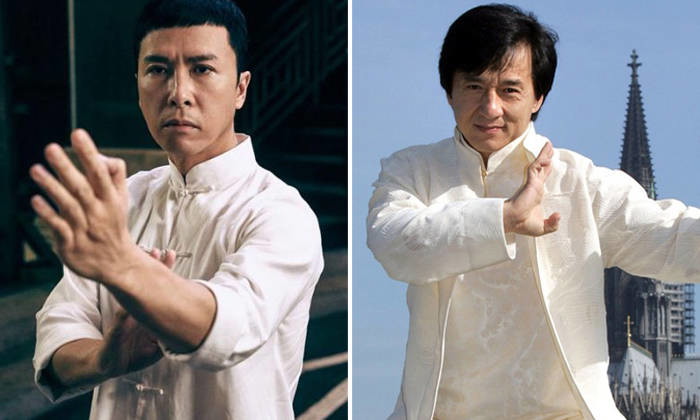 Donnie Yen and Jackie Chan