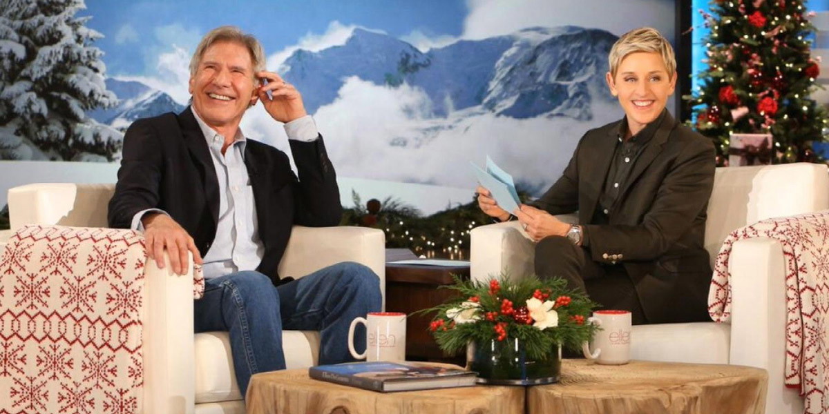 Harrison Ford Ellen DeGeneres