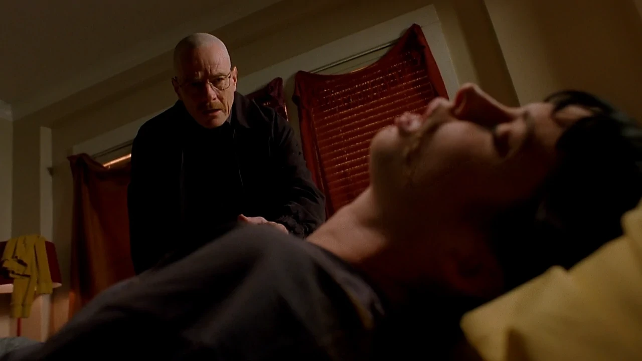 The iconic scene from Breaking Bad.